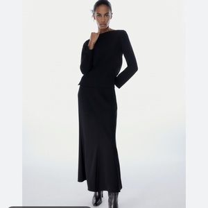 Zara Black Skirt